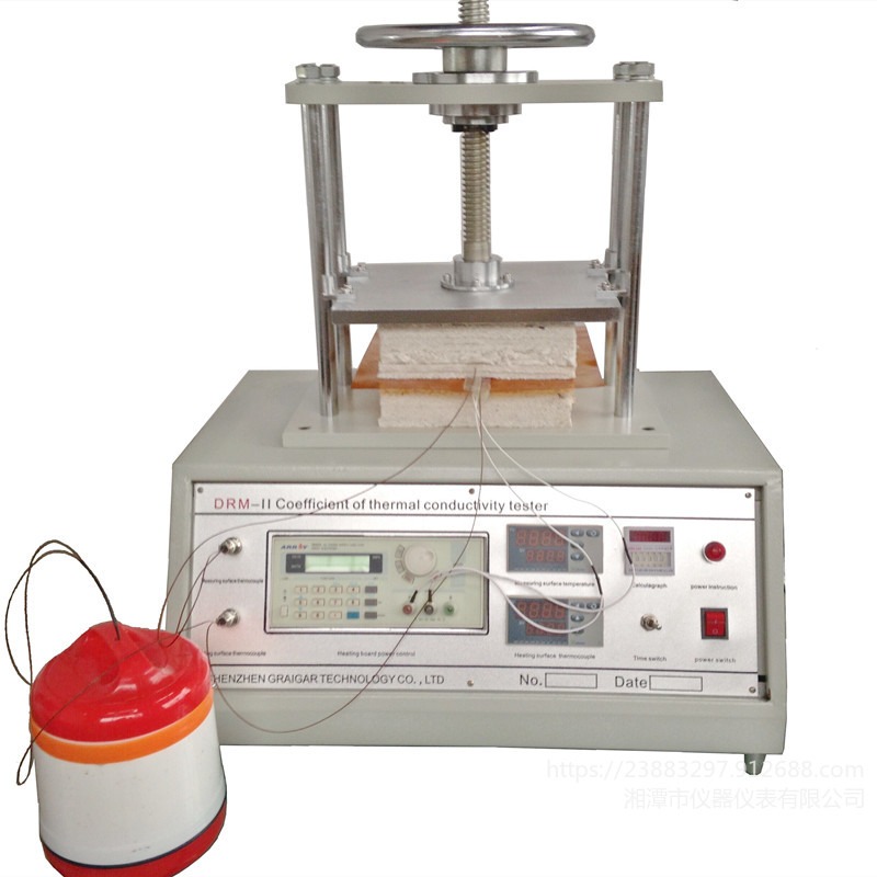 湘潭湘科供应DRM-II热工性能测定仪，蓄热系数仪，导热系数仪